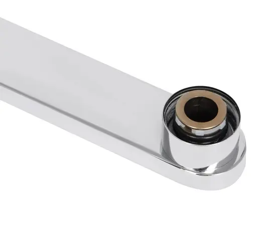 Смеситель для ванной Qtap Presto с душевым гарнитуром Chrome/White QTPRE2601CRW45578 - фото 6