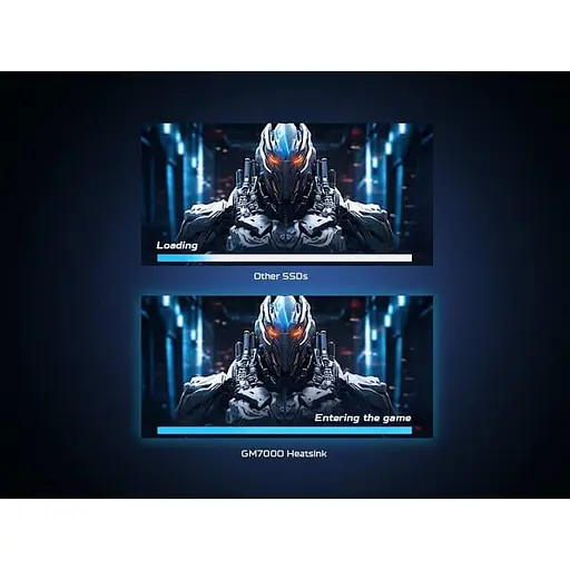 Накопитель SSD Acer Predator m.2 NVMe 4TB GM7000 Heatsink PCI Express 4.0 x4 (BL.9BWWR.124) - фото 9