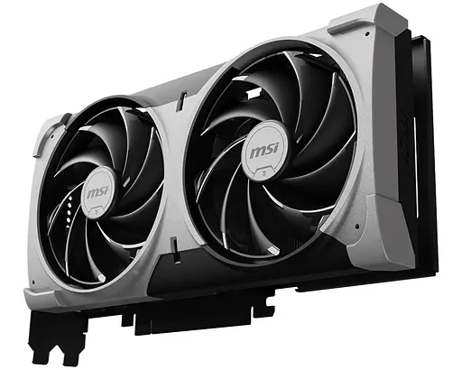 Відеокарта GeForce RTX 5070, MSI, VENTUS 2X OC, 12Gb GDDR7, 192-bit, HDMI/3xDP, 2557/28000 MHz, 16-pin (G5070-12V2C) - фото 1