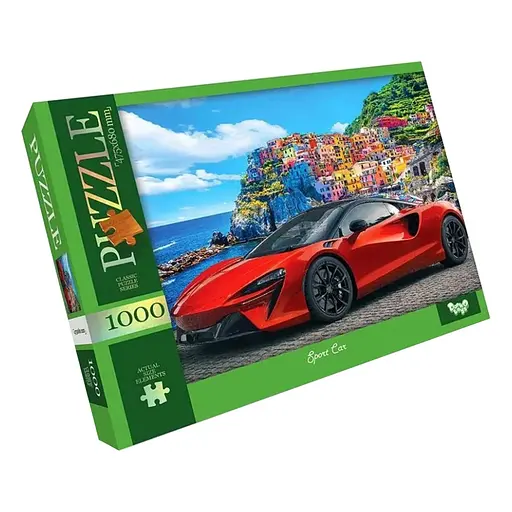 Пазл классический "Sport Car" Danko Toys C1000-12-10, 1000 элементов - фото 1