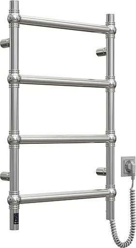 Электрический полотенцесушитель Navin Retro 500x800 Sensor, правый 12-228153-3680, Хром, Правое, Электронный - фото 1