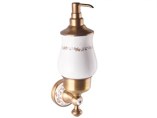 Дозатор для рідкого мила Kugu Medusa 714A, Бронза - фото 3