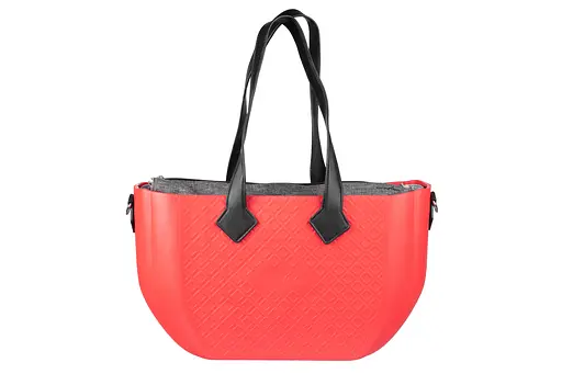 Сумка MyMia ручки эко-кожа, коврик, ремни для коляски, красно-черный Nuvita det0018688 - фото 3