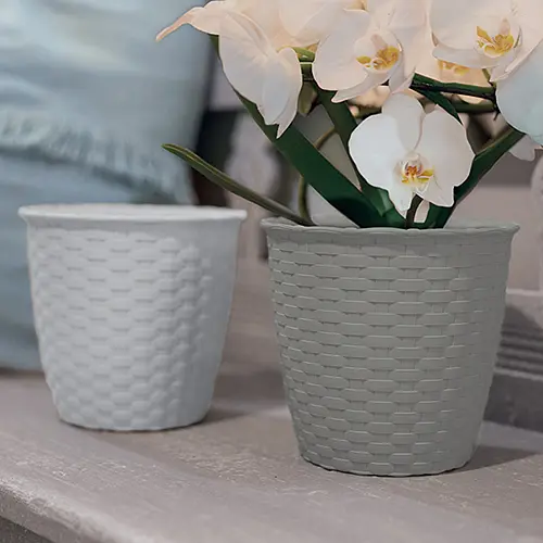 Вазон круглый NATURAL, 1.1 л, 14см (73806) - фото 3