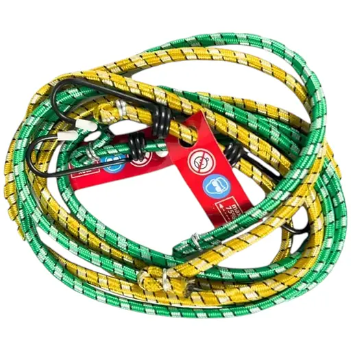 Ремешки для закрепления багажа Poputchik Elastic Strap 2 шт. x 150 см 8 мм - фото 1