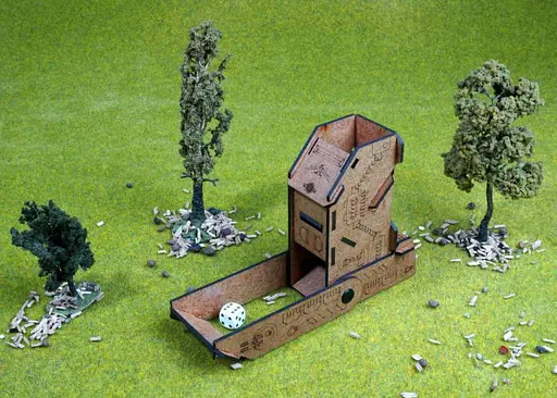 Аксесуар Вежа для кубиків Pandora's Box Studio MDT-7 Мобільна башта оборони Dice Tower Mobile Defense Tower (LP006-064) - фото 13