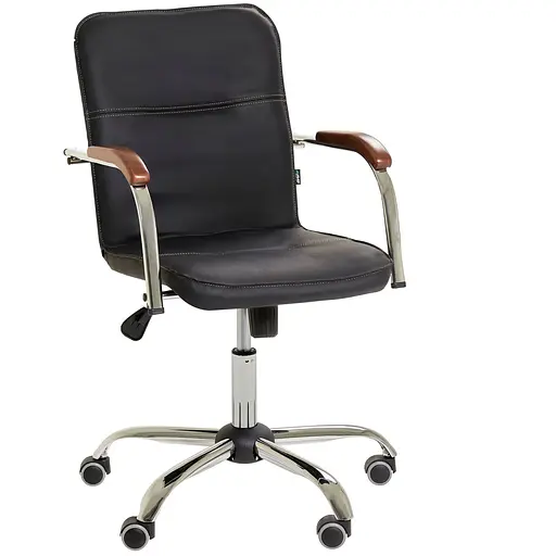 Кресло Самба-RC Хром орех Мадрас Оливка без канта