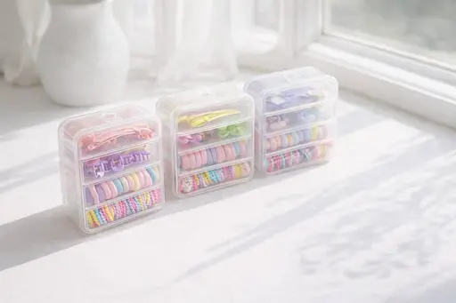 Набір аксесуарів для волосся в боксі 2 в 1 - фото 2