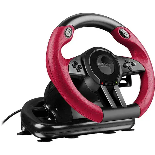 Руль Speedlink Trailblazer Racing Wheel PC/Xbox One/PS3/PS4 Black/Red (SL-450500-BK) - фото 1