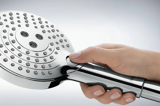 Душовий гарнітур Hansgrohe Raindance Select S PowderRain 27668000, Хром - фото 2