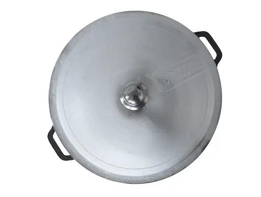 Чавунна сковорода Brizoll WOK з алюмінієвою кришкою 8 л та підставкою - фото 8