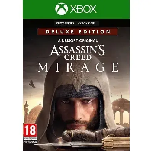 Игра Assassin's Creed Mirage Deluxe Edition (ваучер на скачивание) (русские субтитры) (Xbox One Xbox Series X S)