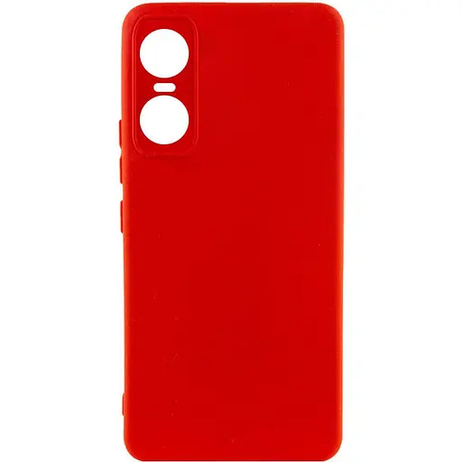 Чехол Silicone Cover Lakshmi Full Camera A для Tecno Pop 6 Pro Красный / Red