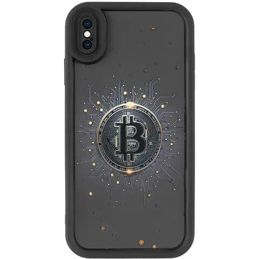 Чехол TPU Prestige для Apple iPhone XS Max 6.5 Bitcoin - фото 2