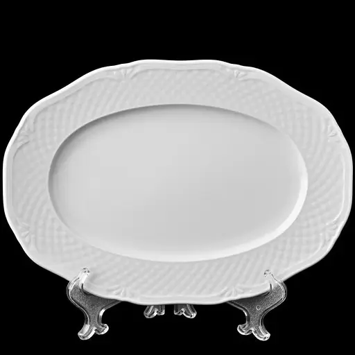 Блюдо овальне 33cm (LUBIANA/AFRODYTA)