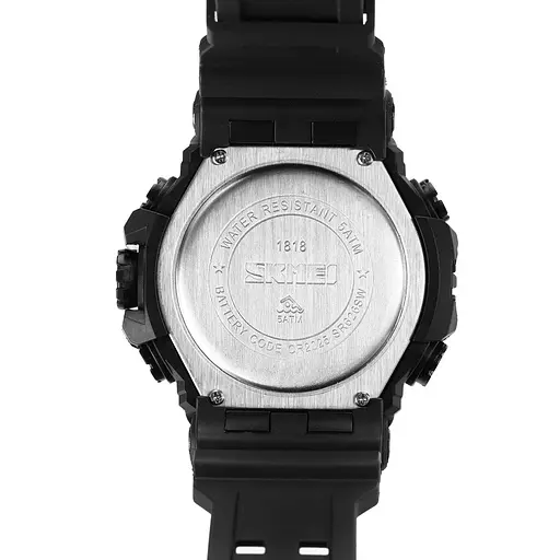 Наручний годинник чоловічий Skmei 1818 Black, 1818BK (12270) - фото 6