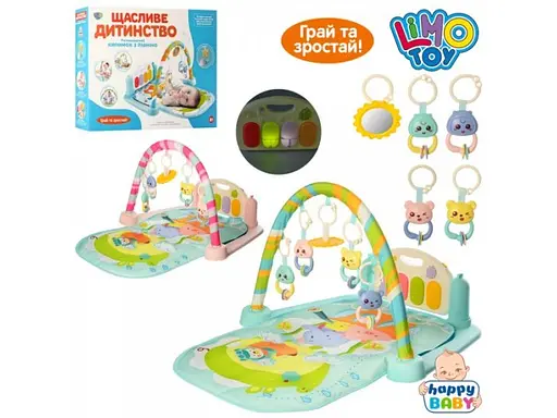 Розвиваючий килимок Limo Toy Щасливе дитинство - фото 2
