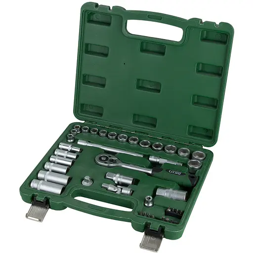 Набор торцевых насадок и бит Grad 3/8" 39 шт (6004105) - фото 1