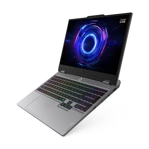 Ноутбук Lenovo LOQ 15IRX10 (83JE00ARRM), Intel Core i7-13650HX до 4,9 ГГц, 15,6" Full HD, 32 ГБ, SSD 1 ТБ, NVIDIA GeForce RTX 5070 8 ГБ, Free DOS, Luna Gra - фото 7