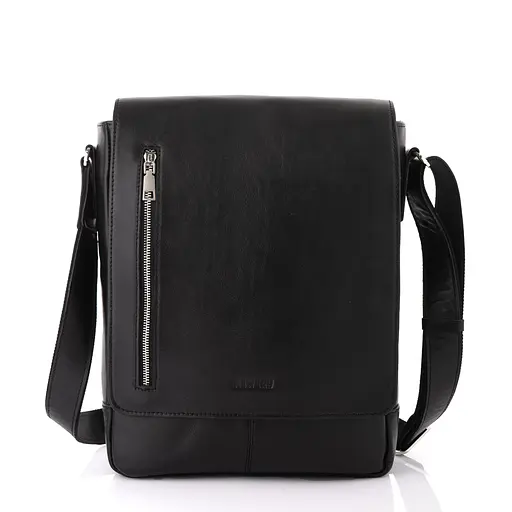 Чоловіча шкіряна сумка Newery 36х27х9,5 см sum0023178 - фото 6