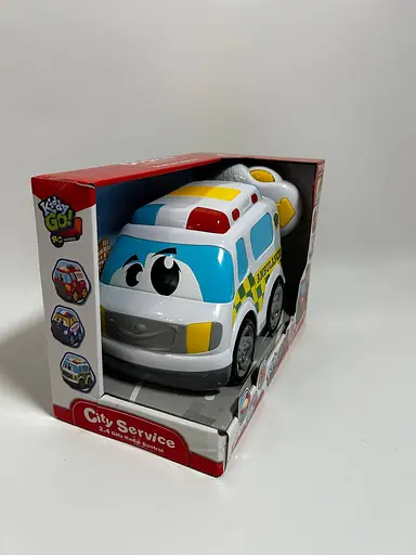 Машинка на радіокеруванні Kiddy Go Швидка допомога зі світлом та звуком  