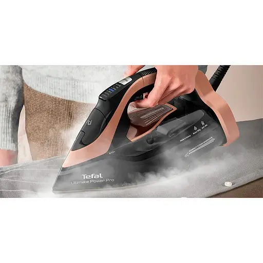 Утюг Tefal Ultimate Power Pro FV9E50E0 коричнево-черный [128448] - фото 12