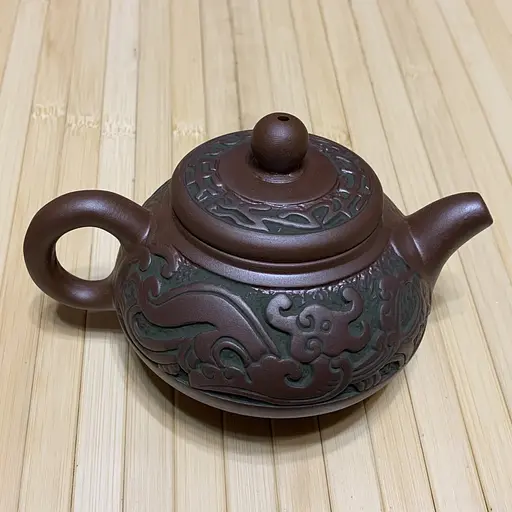Чайник для чая из исинской глины дракон 300 мл - фото 2