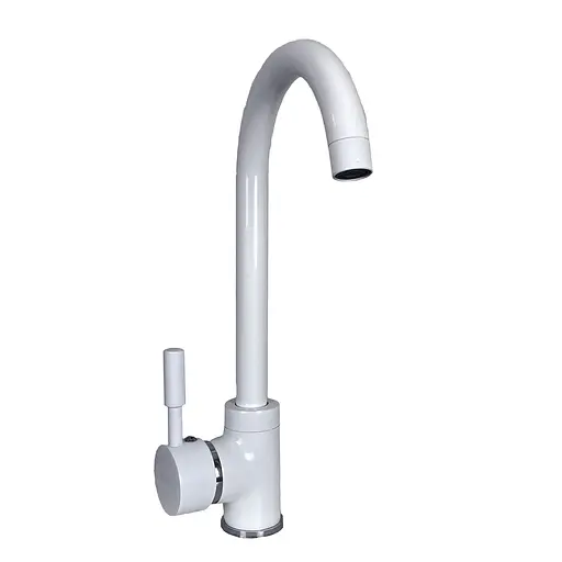 Змішувач для кухні Globus Lux LAZER GLLR-0103 S-WHITE - фото 3