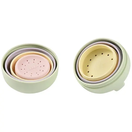 Набор игрушек Beaba для купания силиконовые разноцветные (920409) - фото 7