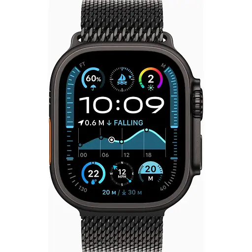Смарт-часы Apple Watch Ultra 2 GPS + Cellular 49mm Black Titanium Case w. - фото 2