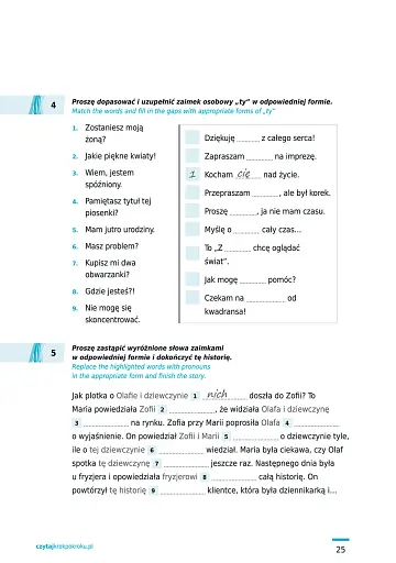 Polski, krok po kroku 4. Czytaj - фото 3