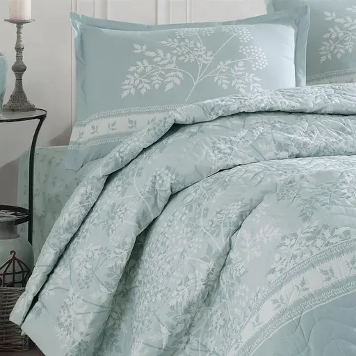 Комплект зі стьобаною підковдрою 4 сезона Delvin Ранфорс Clasy pbe0051454 - фото 3