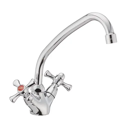 Змішувач для кухні Haiba Smes 271 HB0372 Хром - фото 1