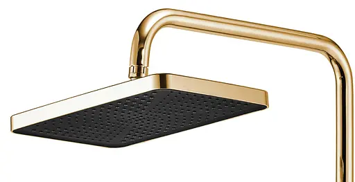 Душова система Rea Rob gold з термостатом та виливом REA-P6625, Золотий - фото 5