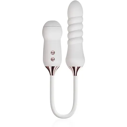 Пульсатор з вакуумним стимулятором KisToy Cathy White