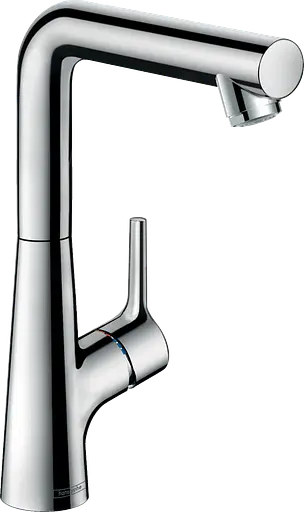 Змішувач Hansgrohe Talis S 210 для умивальника з донним клапаном та поворотним виливом 72105000 Хром - фото 1
