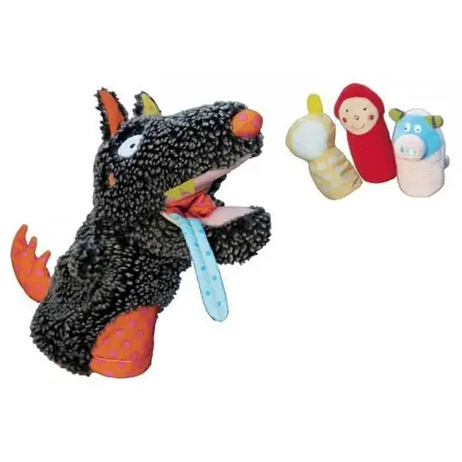 Кукольный театр Ebulobo Волк 20 см (E10016) - фото 1