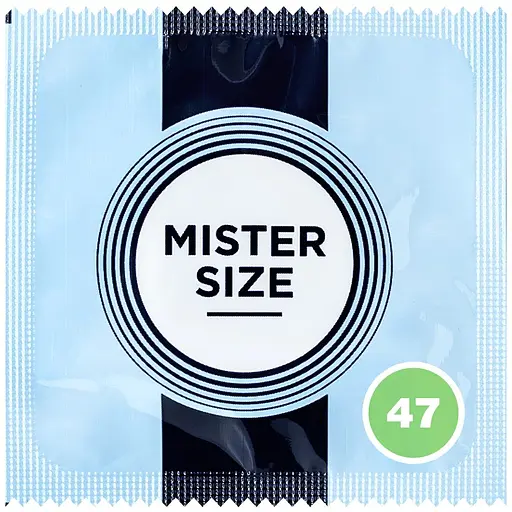 Презервативи різного розміру Mister Size 47 мм