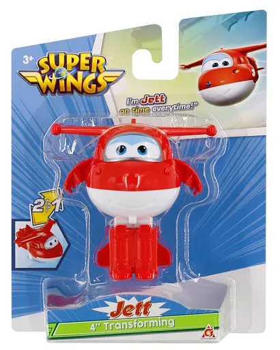 Ігрова фігурка-трансформер Super Wings Transforming Джетт (Jett) 10 см (EU780621) - фото 2