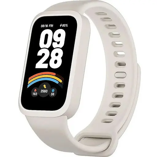 Фитнес-браслет Xiaomi Mi Smart Band 9 Active, белый, TFT дисплей 1.47" (172x320), bloetooth 5.3, 300 mAh, пульсометр, уровень кислорода - фото 1
