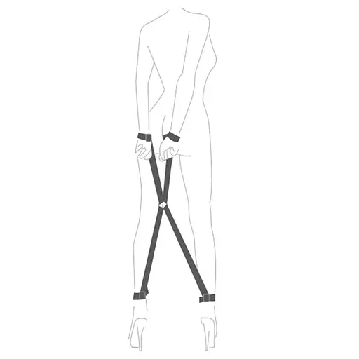 Набор для фиксации BDSM Crosswise - фото 2