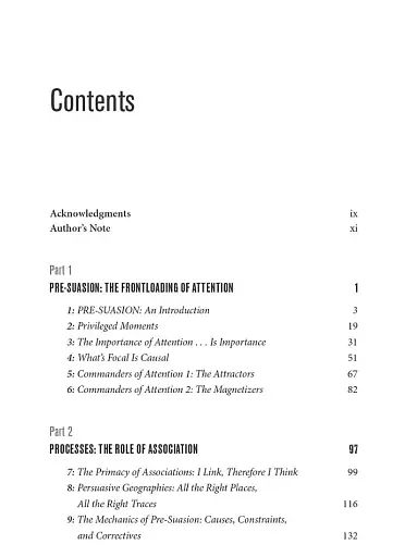 Pre-Suasion: A Revolutionary Way to Influence and Persuade - фото 2