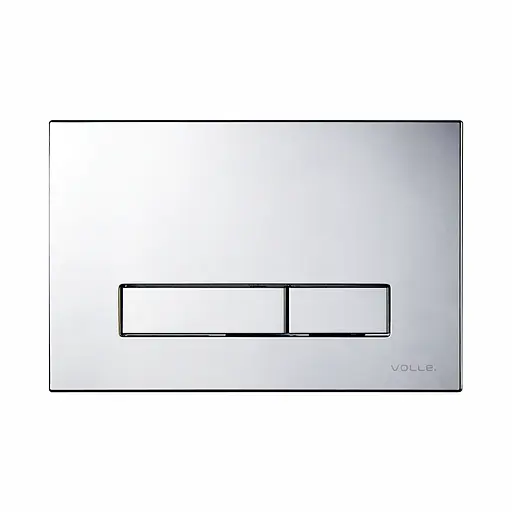 Клавіша змиву Volle Largo Evo пластик хром 2220.011101, Хром - фото 1