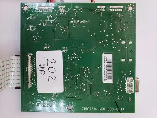 Материнская плата монитора HP P202 715G7314-M01-00-0H4K "Б/У" - фото 3
