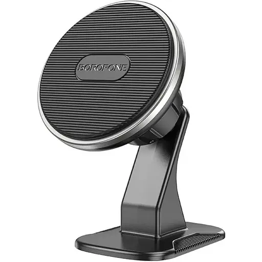 Автодержатель Borofone BH63 магнитный черный серебристый - фото 1