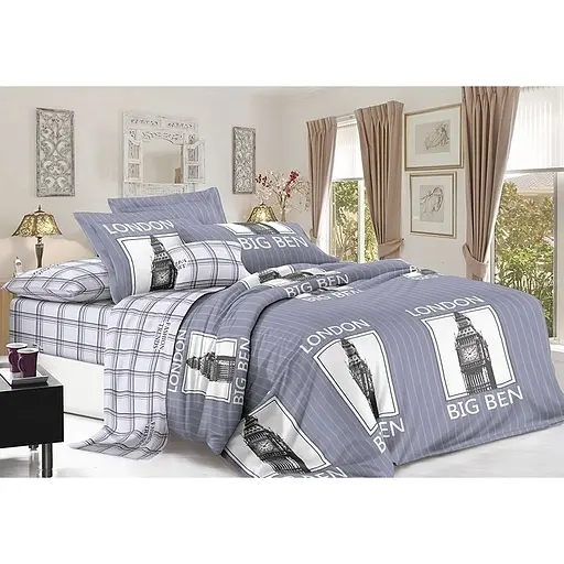 Комплект постільної білизни TAG Tekstil з компаньйоном 000128166 (S402)