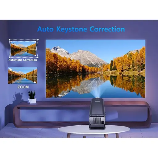 Смарт проектор Magcubic HY320 Mini Android 14, chip H726, 8K24fps, 1GB/8GB Wi-Fi 2.4G/5G Обновленная версия Кинотеатр Black (19031) - фото 4