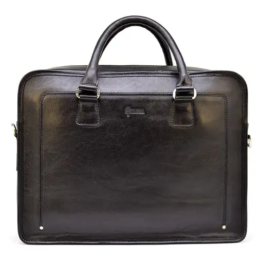 Шкіряний портфель Tarwa 30х40х9 см nsa0001208 - фото 5