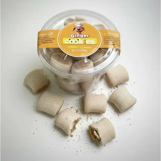 Лакомство для собак Печенье Ginger Cookies Gerky Cheese 150 г  - фото 3