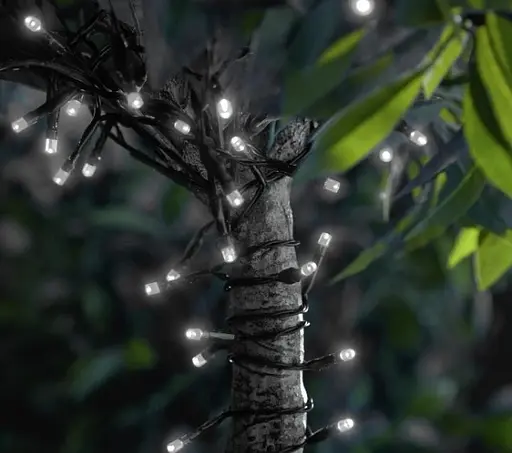 Гирлянда-нить уличная 100 led с переходником 10 м - фото 5